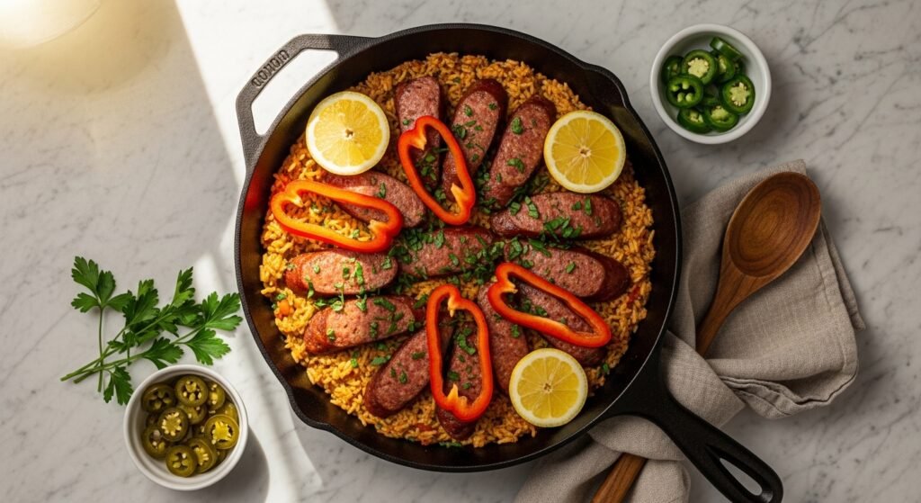 22 Gorgeous Smoked Sausage and Rice Recipes That Are Hearty Flavorful and Total Comfort Food