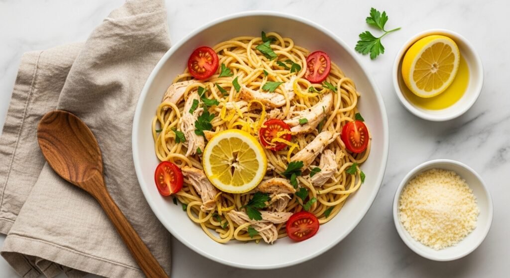 20 Simple Healthy Chicken Spaghetti Recipes That Are Light Fresh and Still Deeply Satisfying